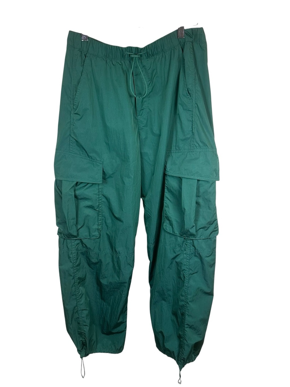 Aerie OFFLINE Burst A Move Y2K Cargo Parachute Pants Green Trendy Gorpcore S - Picture 5 of 14